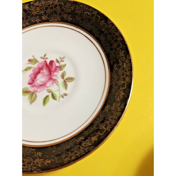 Staffordshire House Fine Bone China Hand Painted Tea Cup and Saucer - Picture 6 of 10